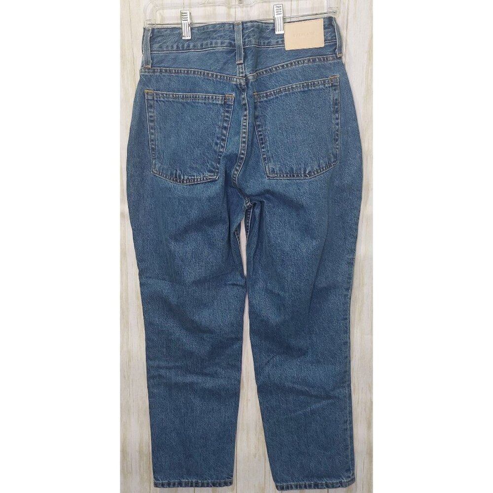 Everlane The Curvy 90s Cheeky Straight Jean High-Rise Organic Cotton 30 Ankle - Picture 2 of 9